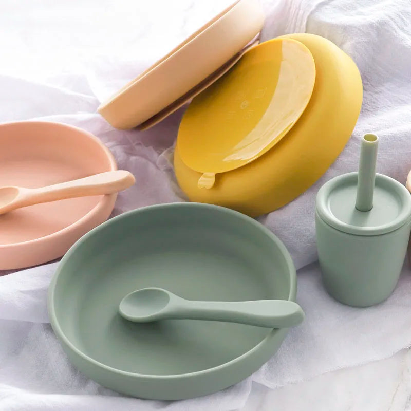 Tots Tray Silicone Training Plate