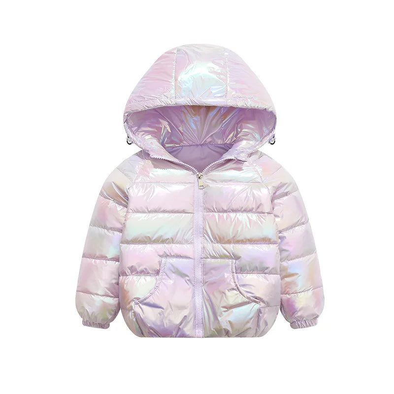 Girls' Thickened Down Cotton Jacket
