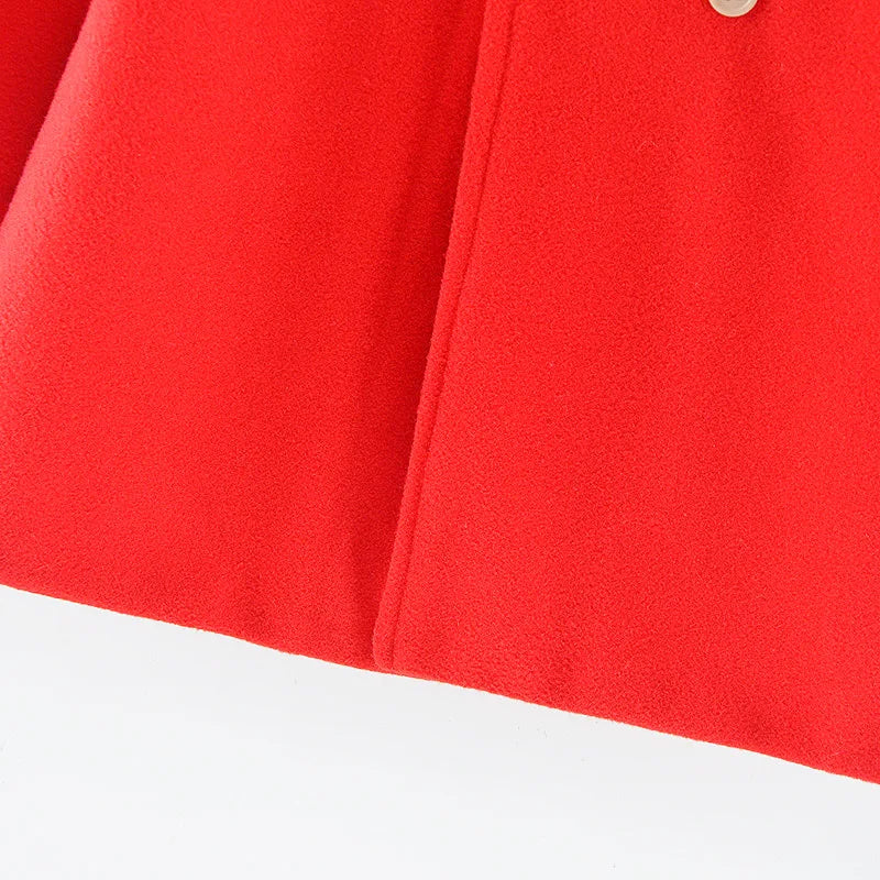 Girl's Warm & Stylish Thick Coat