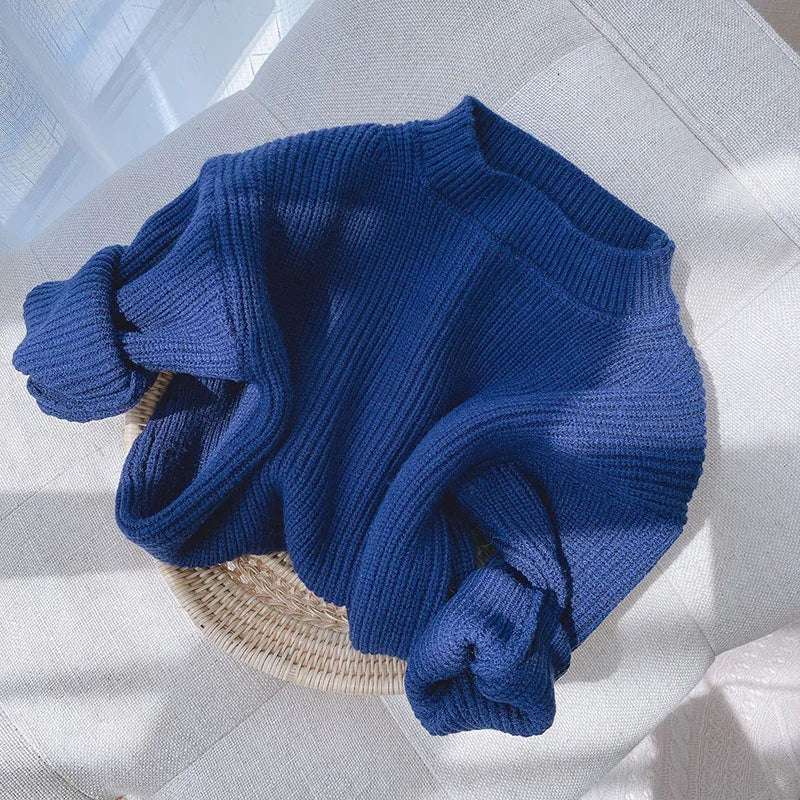 Baby Girls' Knitted Sweater & Pants Set