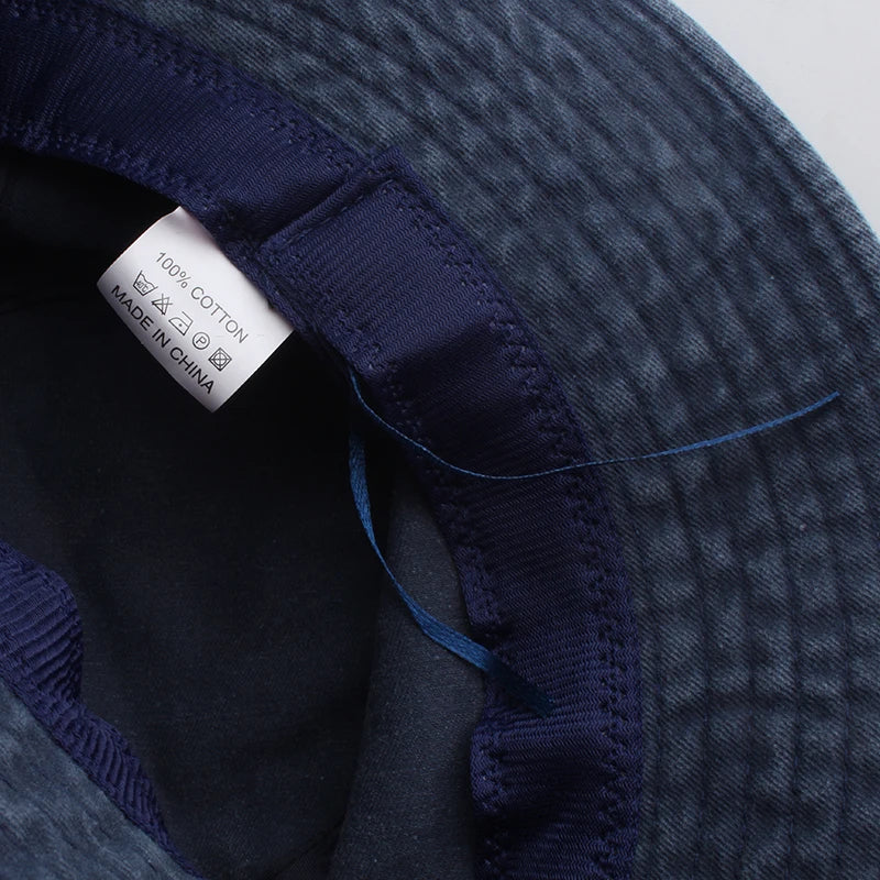 Kids Washed Denim Bucket Hat