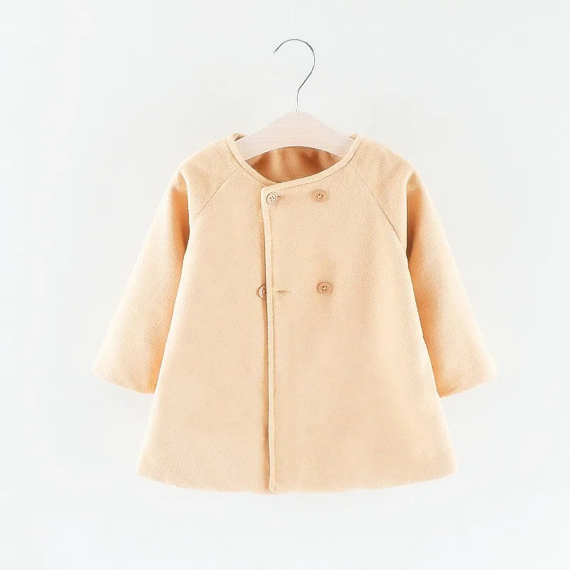 Girl's Warm & Stylish Thick Coat