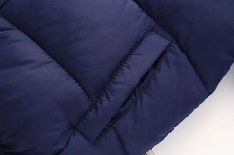 Kids' Winter Fur Hooded Jacket