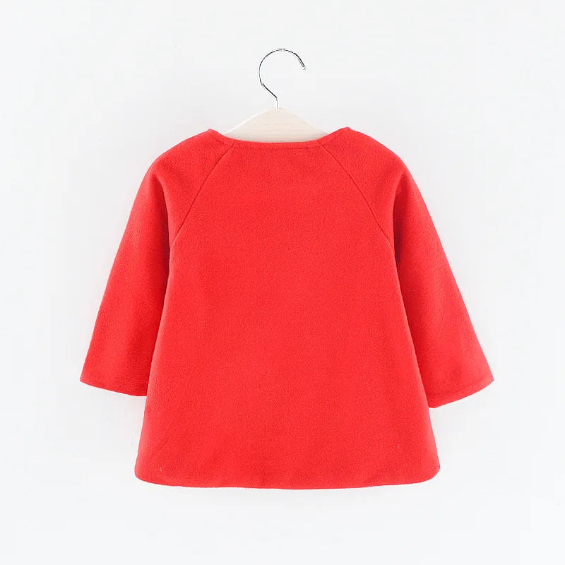 Girl's Warm & Stylish Thick Coat