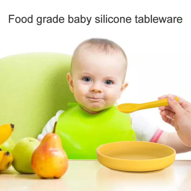 Tots Tray Silicone Training Plate