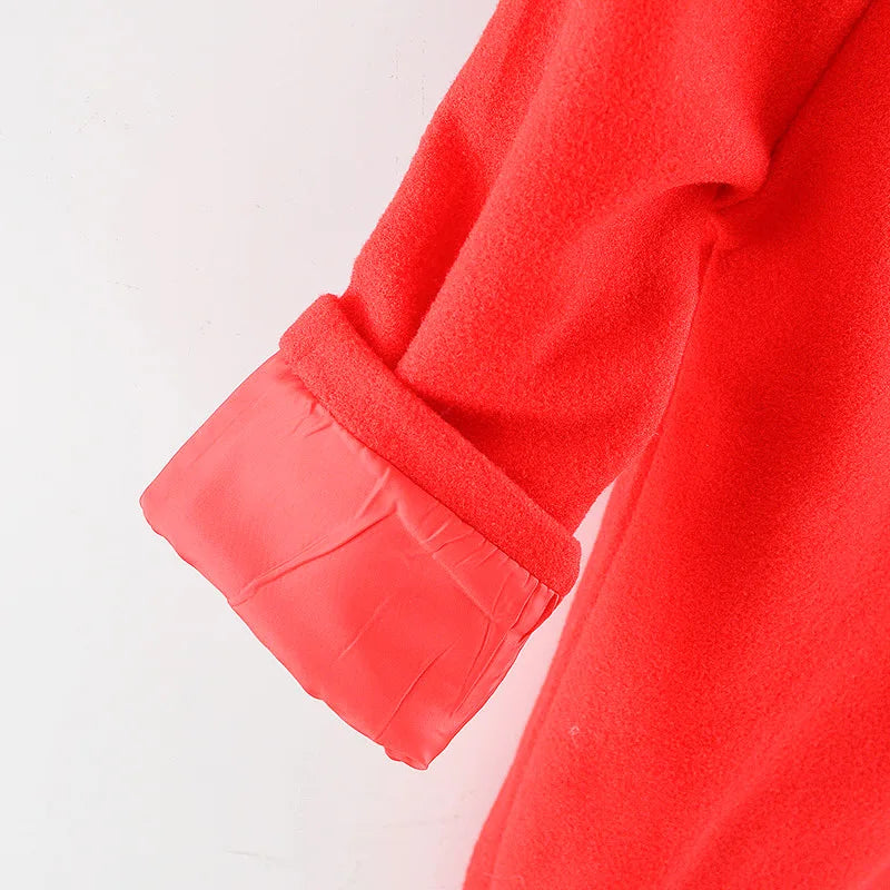 Girl's Warm & Stylish Thick Coat
