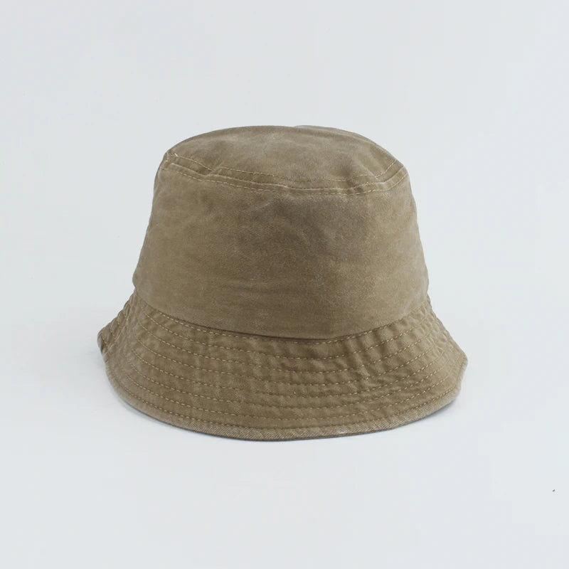 Kids Washed Denim Bucket Hat