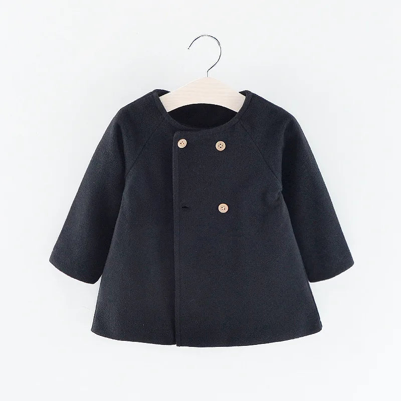 Girl's Warm & Stylish Thick Coat