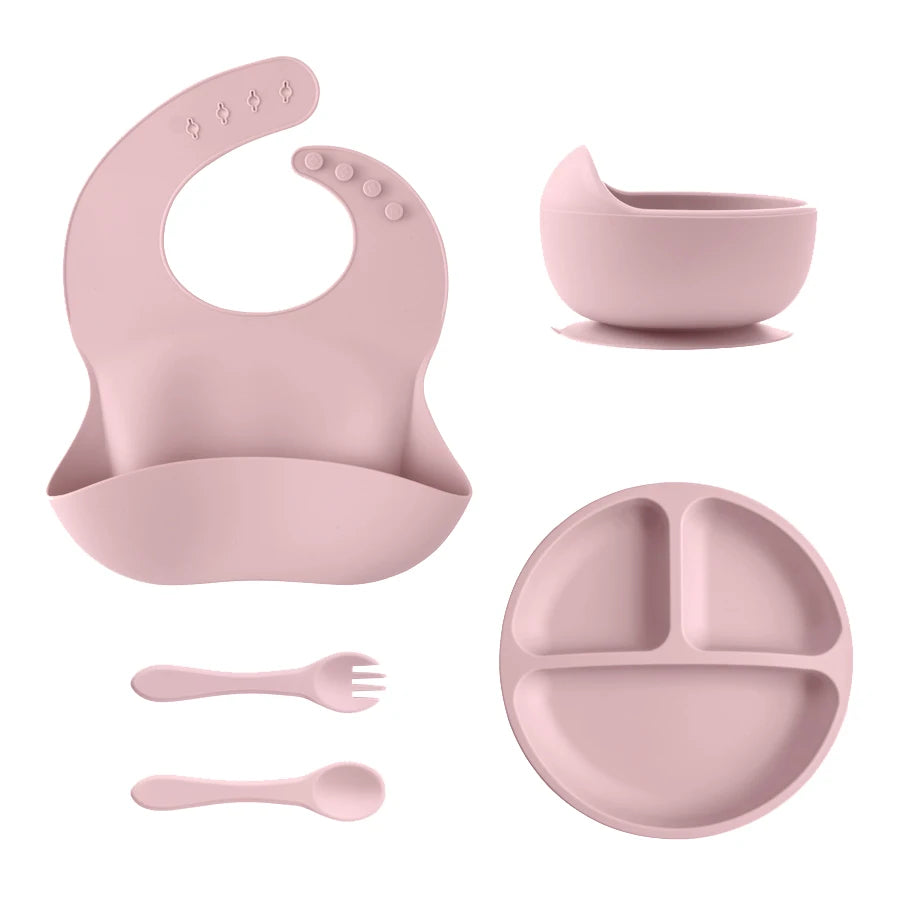 Meal Mate 5pc Silicone Feeding Set