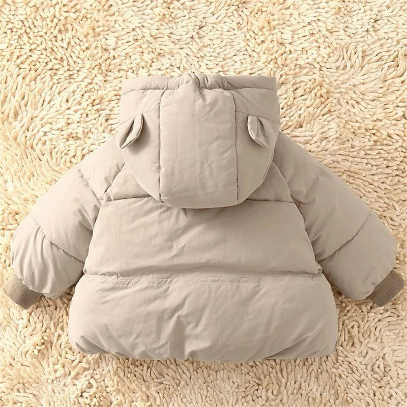 Kids' Warm Hooded Winter Jacket