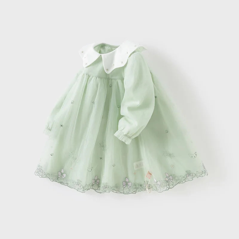 Dave Bella Girls' Elegant Princess Dress