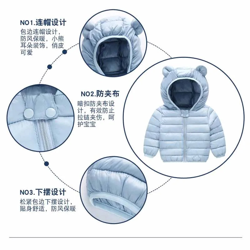 Boys & Girls Light Down Coat