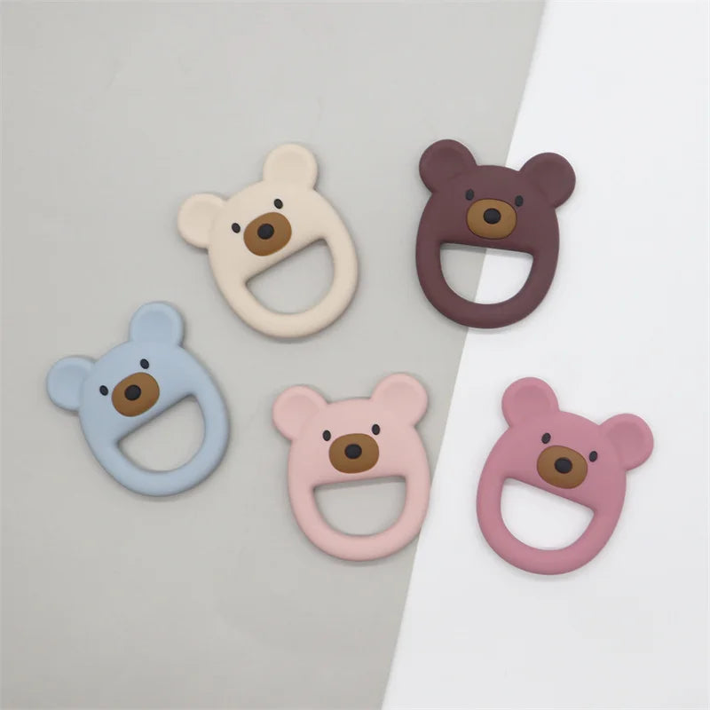 Beary Ring Silicone Teether Toy