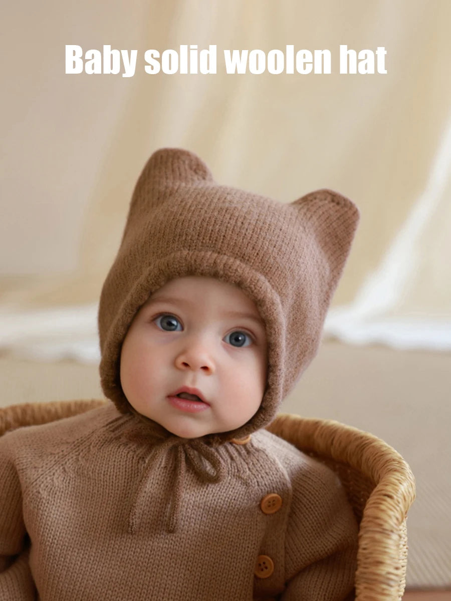Baby Knitted Woolen Hat