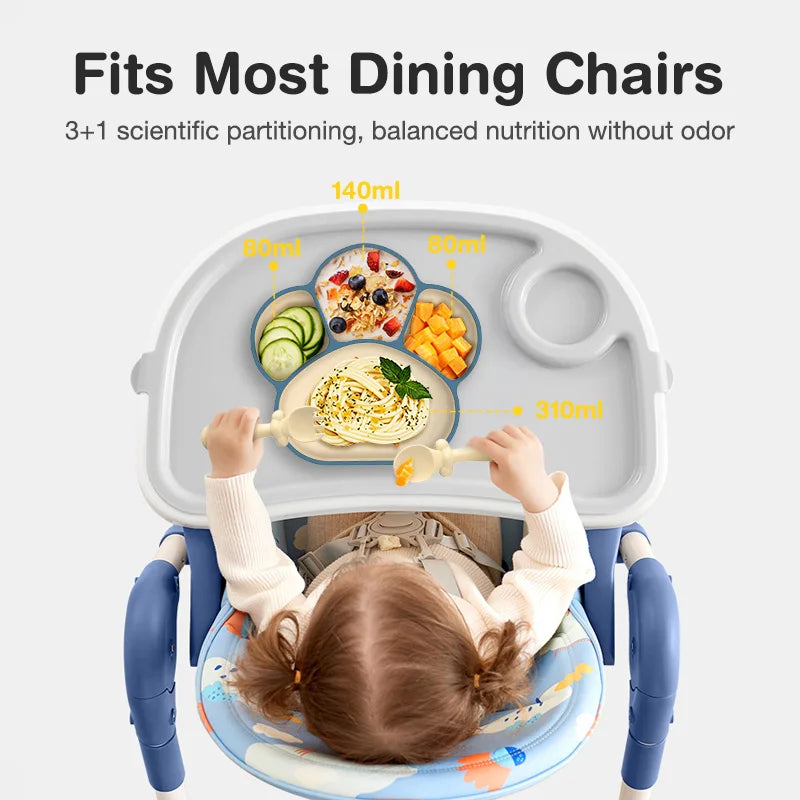 Dr.Isla 6pc Silicone Mealtime Set