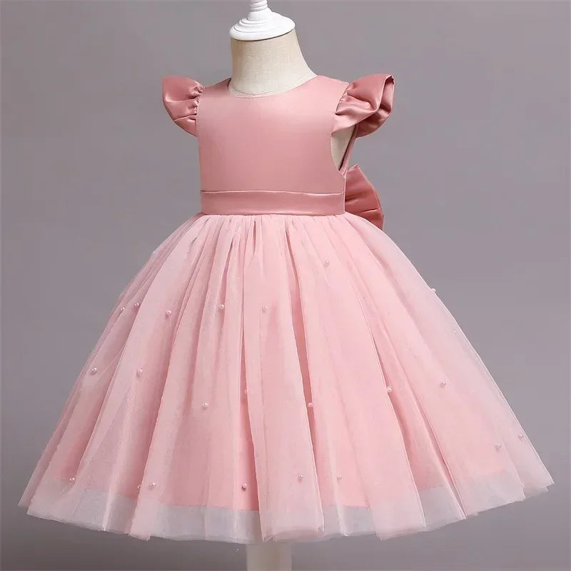 Elegant Beaded Princess Dress