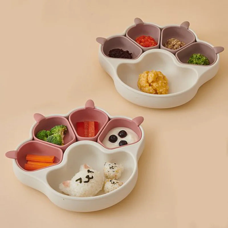 Paw Plate Cat Claw Suction Dish