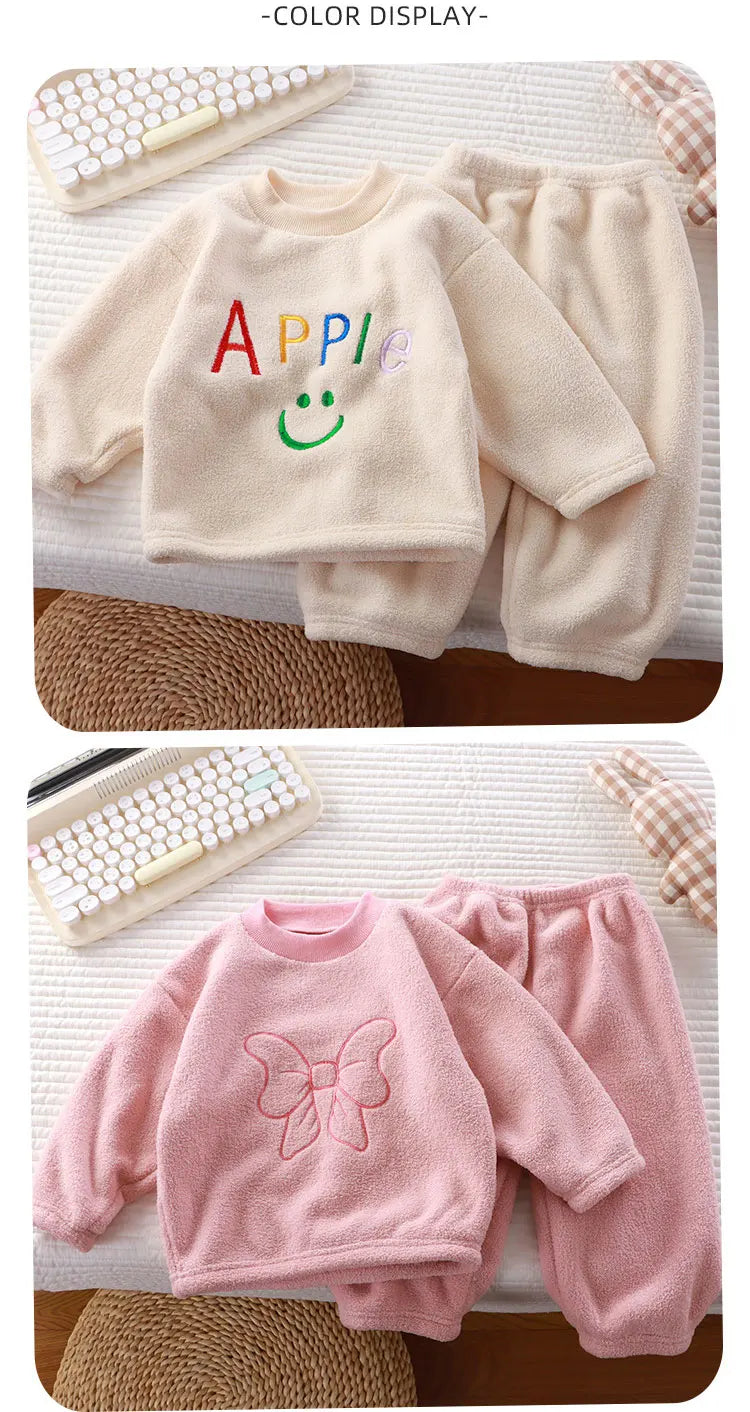 Kids' Flannel Pajama Set