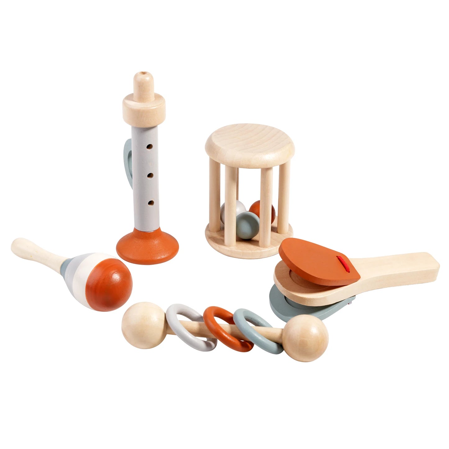 Tini Tunes Wooden Hand Bell Toy