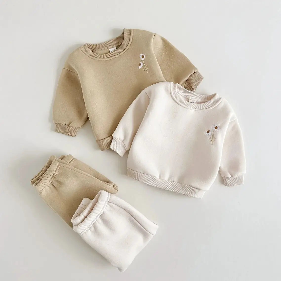 Baby Fleece Sweatshirt & Jogger Set
