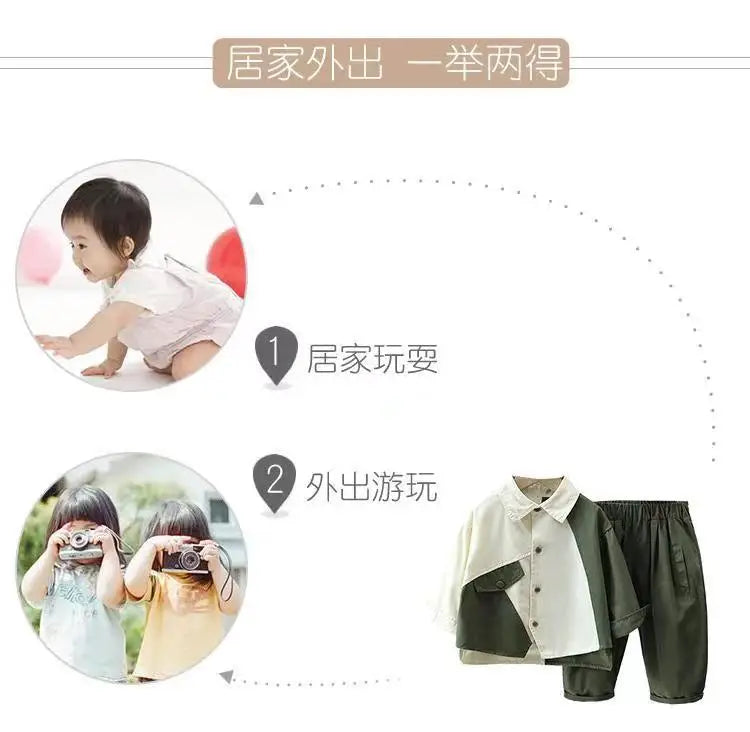 Stylish 2-Piece Shirt & Pants Set