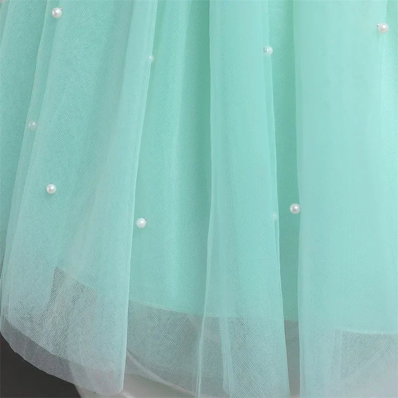 Elegant Beaded Princess Dress