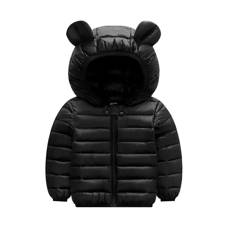 Cute Kids' Hooded Down Jacket