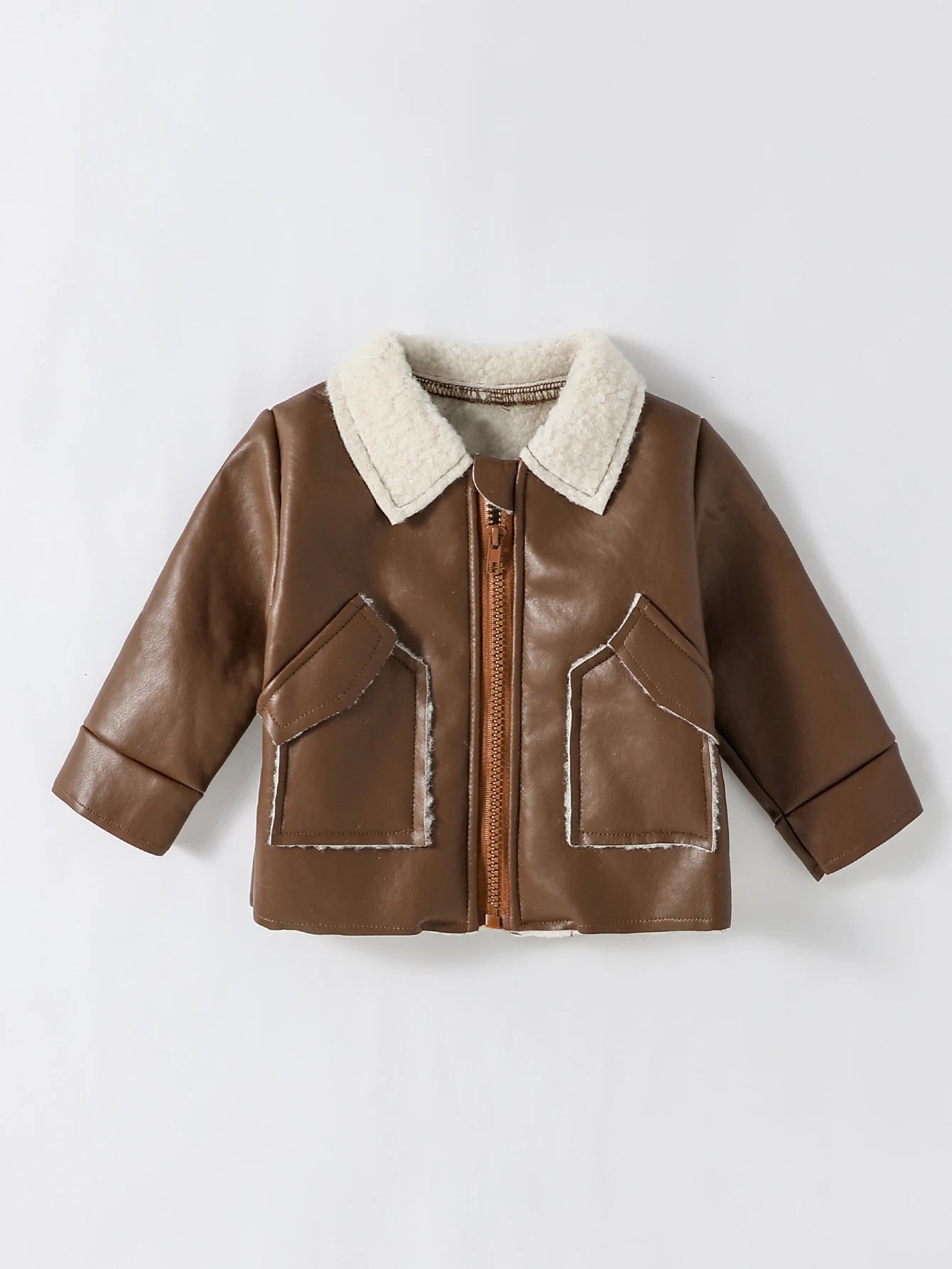 Baby Fashion Zipper Warm Coat