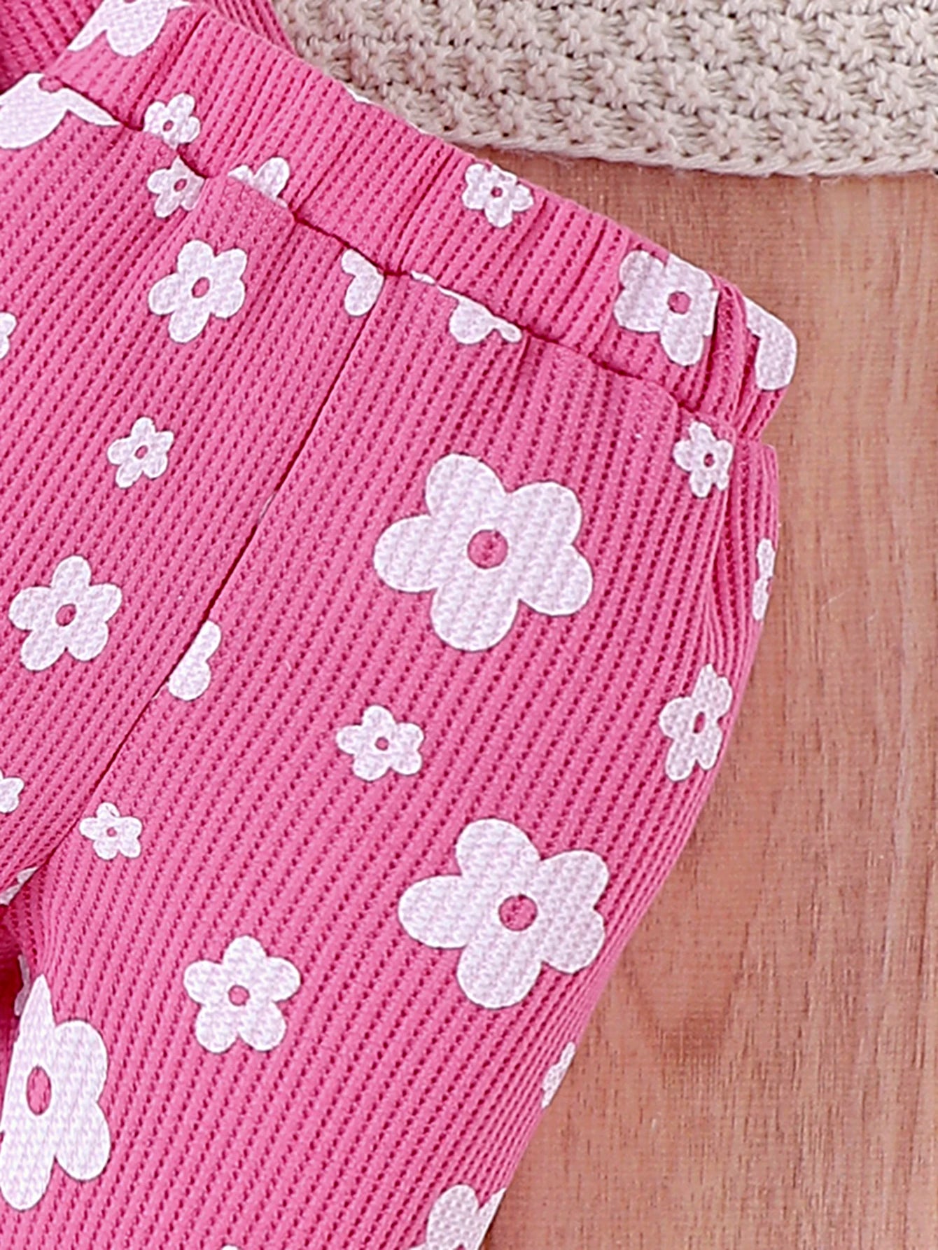 Baby Girls' Printed Top & Pants Set