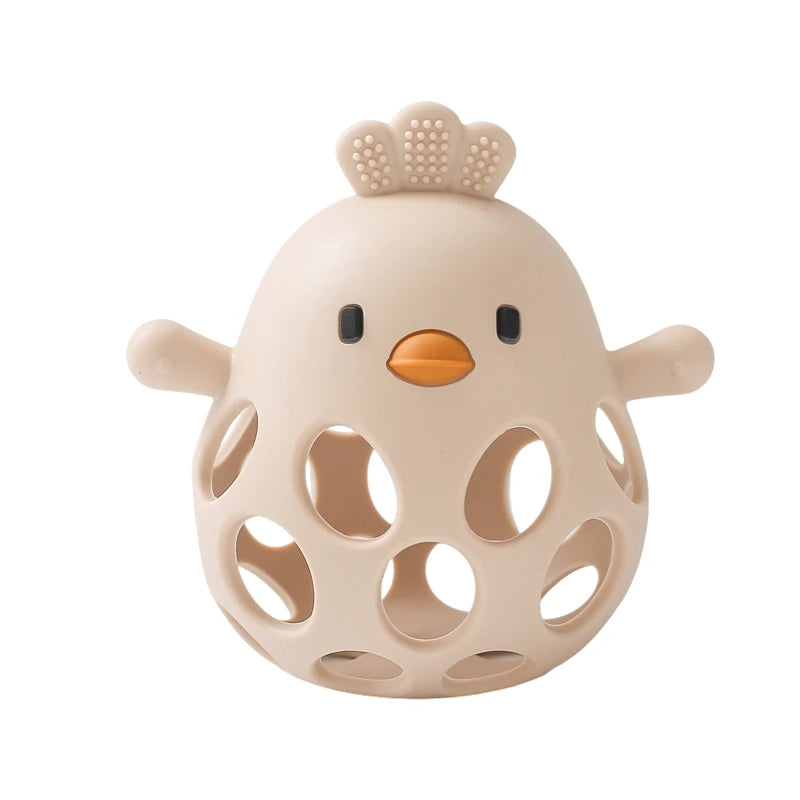 Chickie Chew Hollow Teether Rattle
