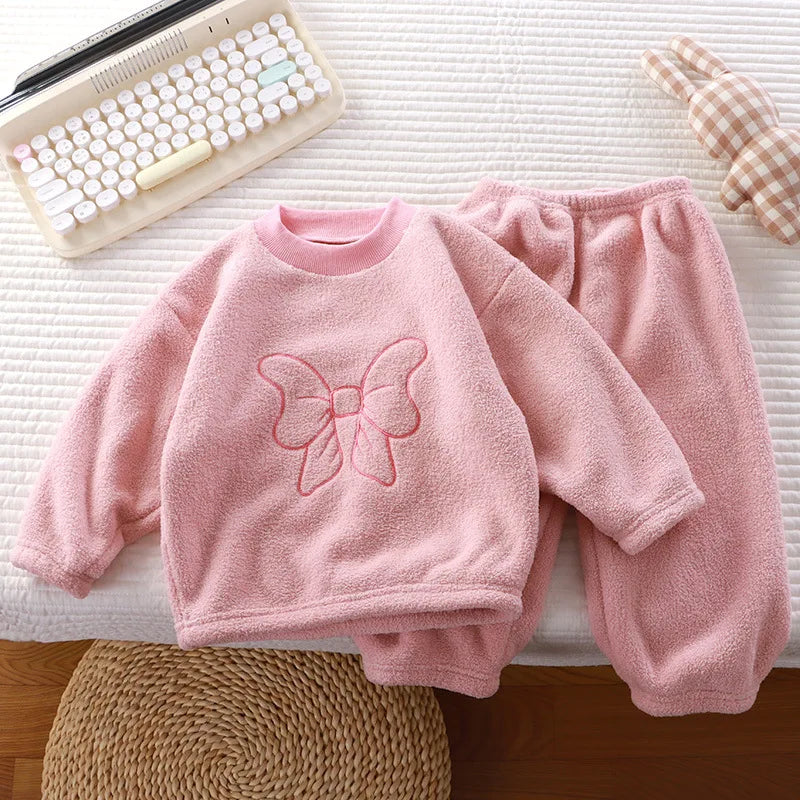 Kids' Flannel Pajama Set