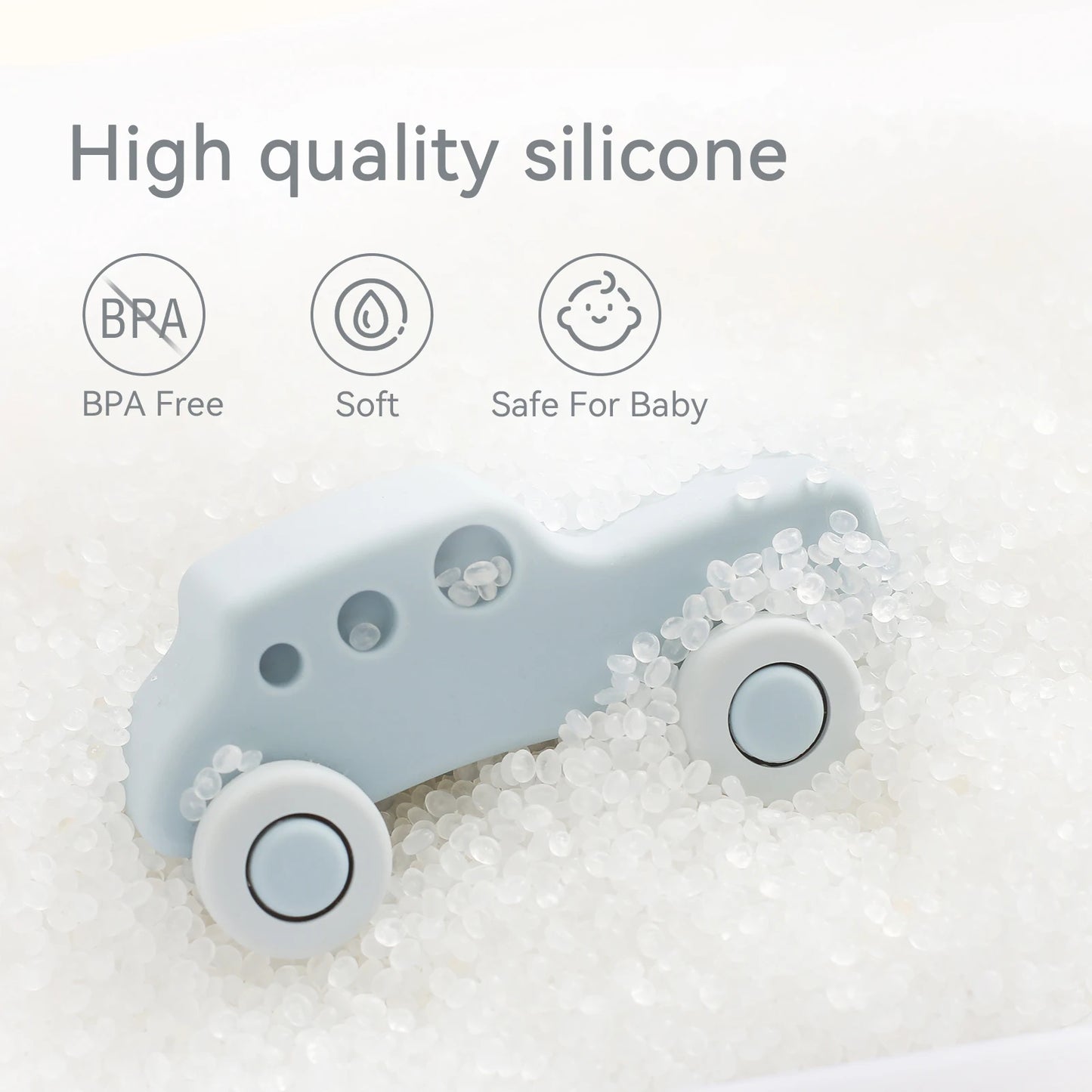 Tiny Drive Montessori Teether Car
