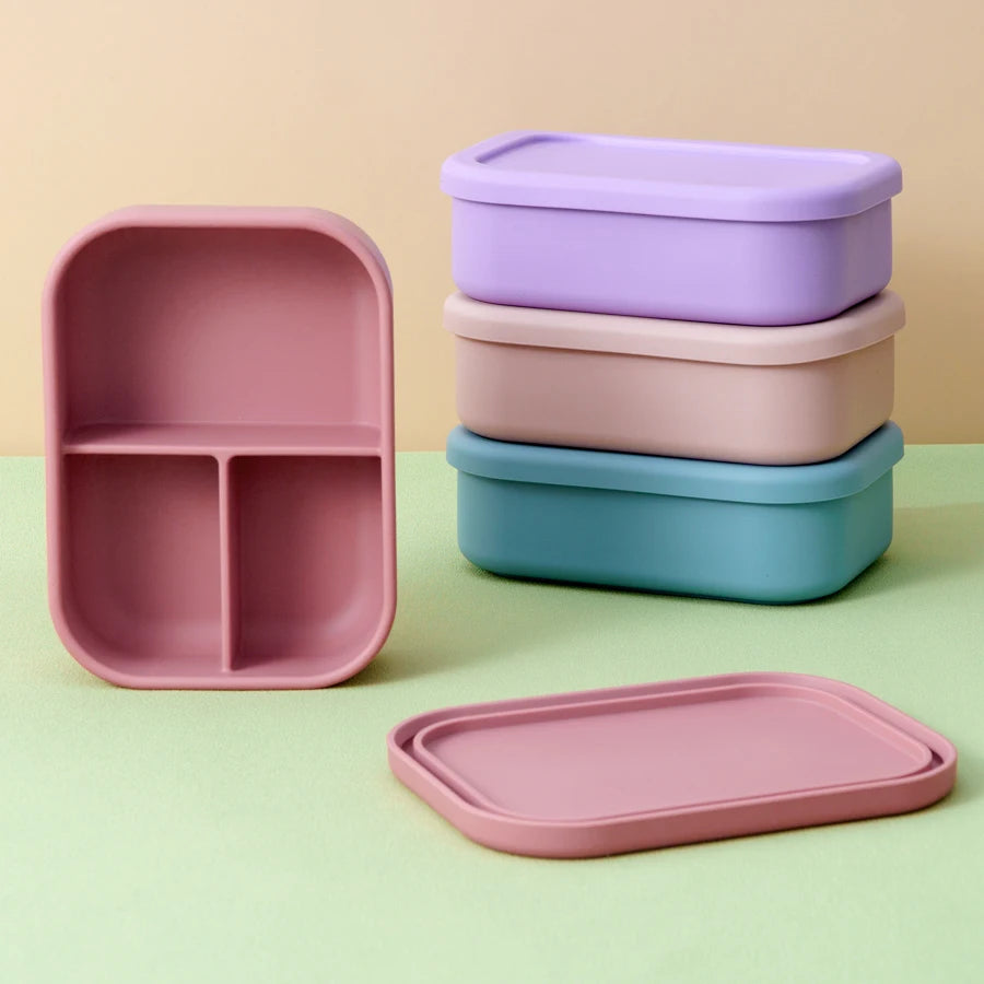 Tidy Bites Silicone Lunch Plate