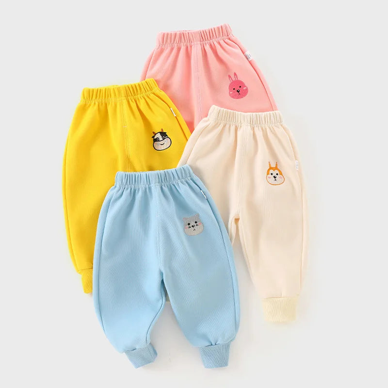 Autumn Baby Girl Cartoon Jogger Pants