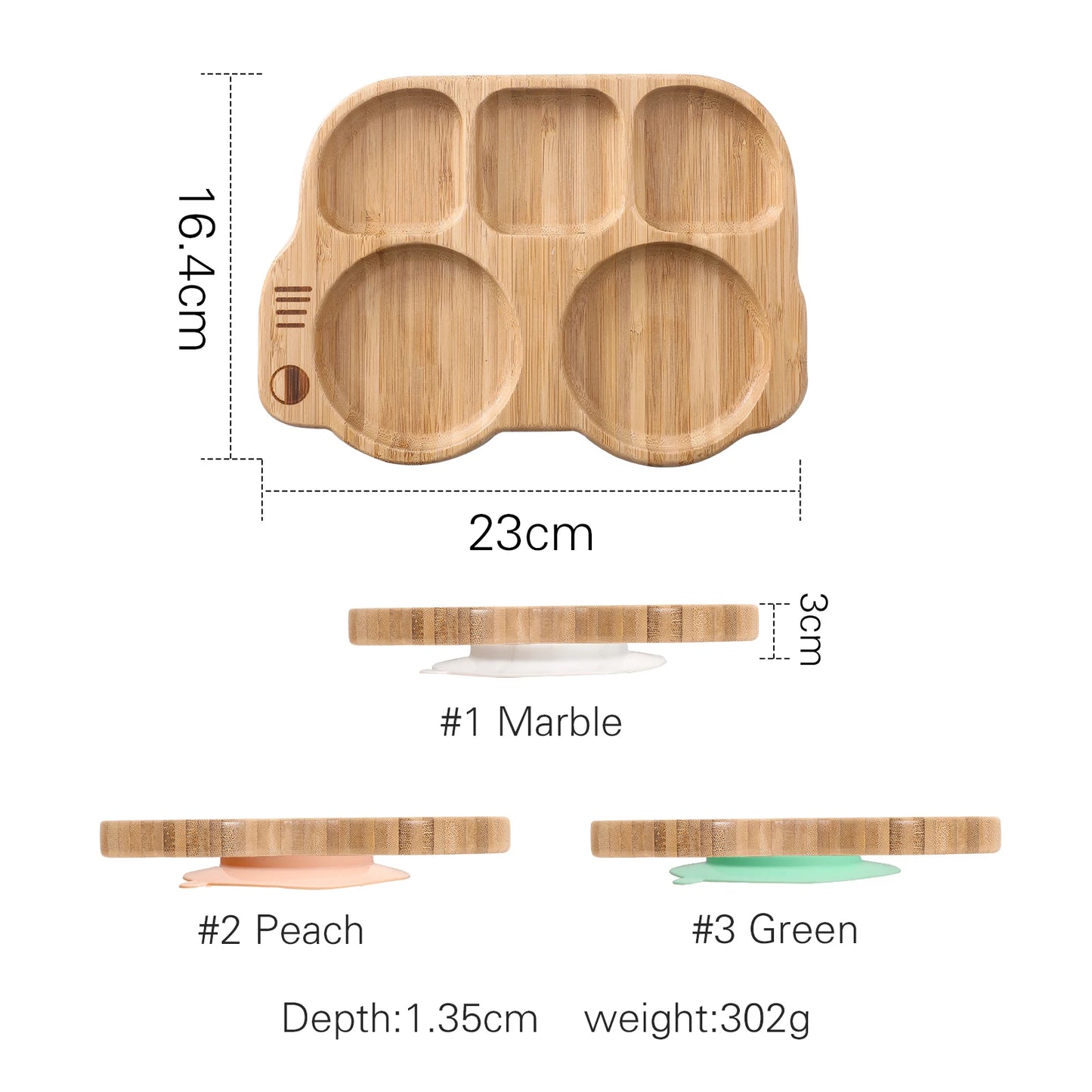 Nibble Nest Silicone & Wood Feeding Set