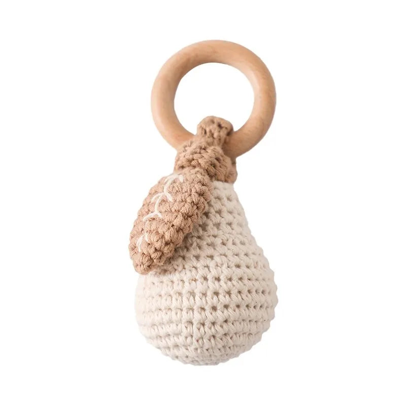 Lemo Tune Crochet Rattle Teether