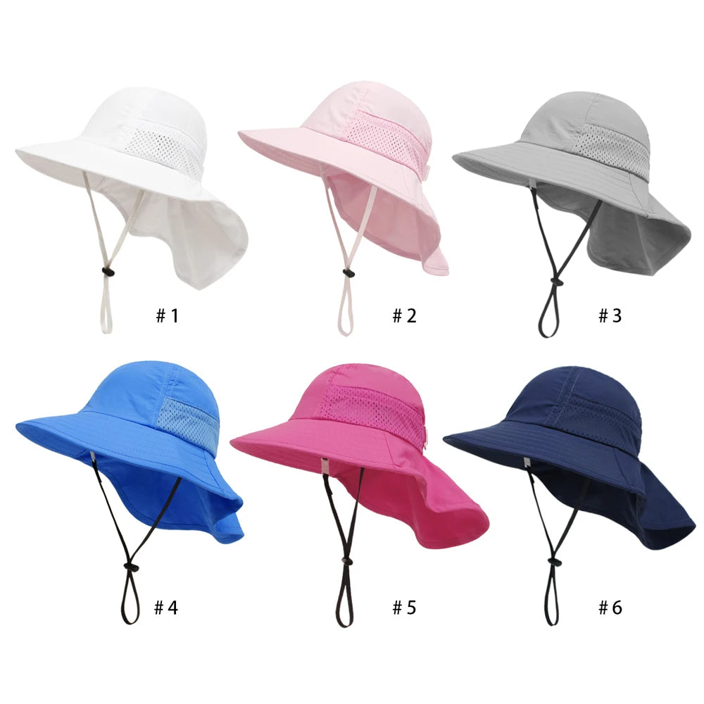 Adjustable Kids Bucket Hat