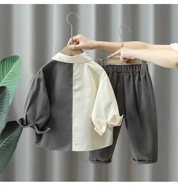 Stylish 2-Piece Shirt & Pants Set