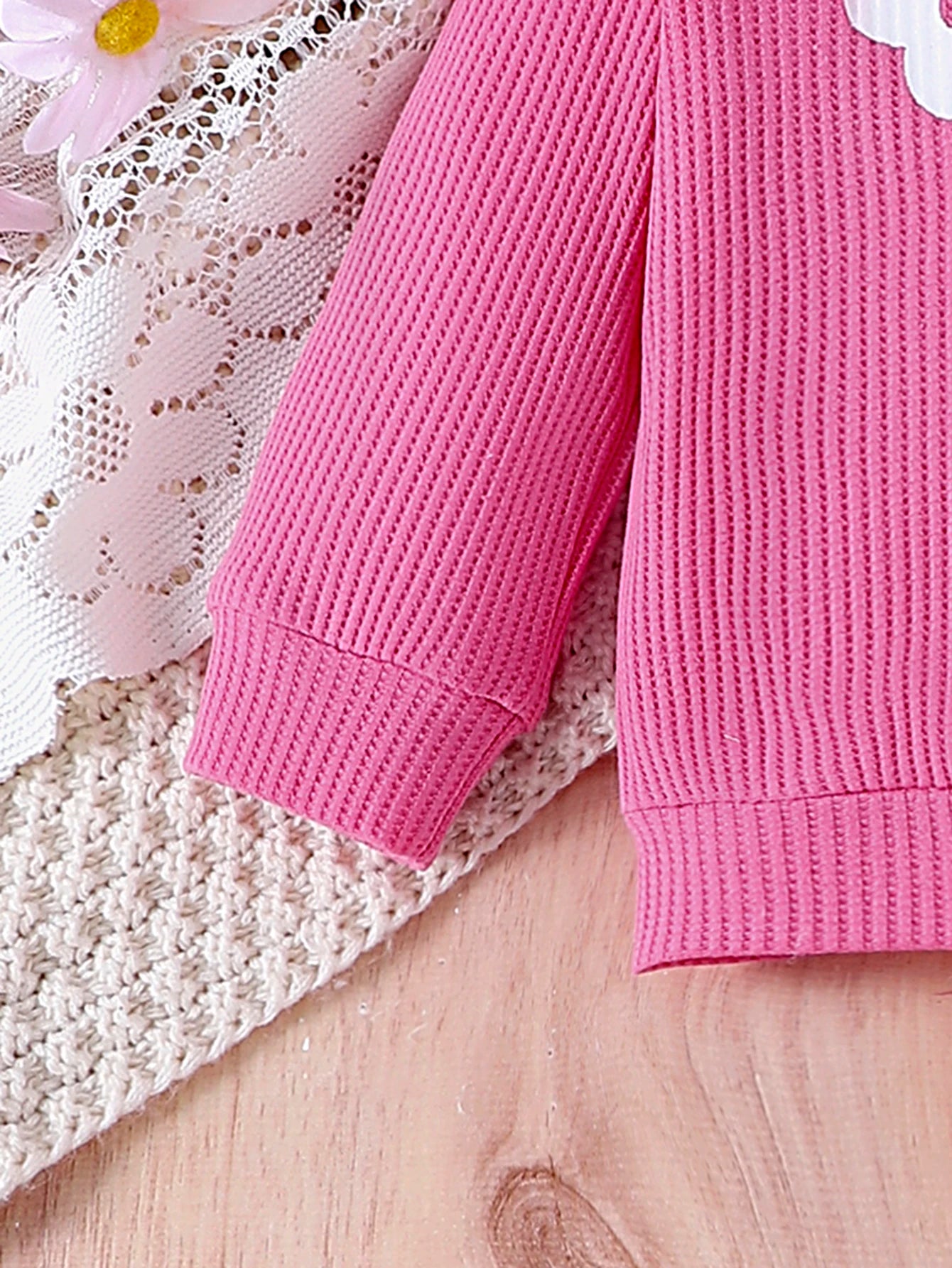 Baby Girls' Printed Top & Pants Set