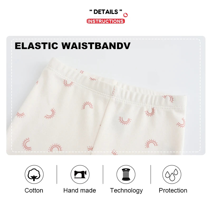 5-Pack Baby Cotton Leggings