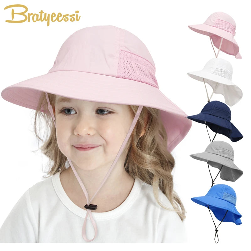 Adjustable Kids Bucket Hat