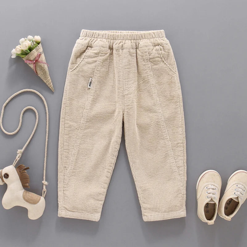Boys' Plush Casual Pants