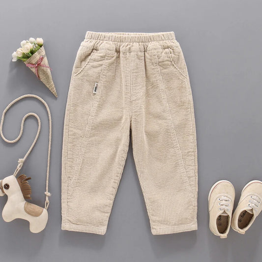 Boys' Plush Casual Pants