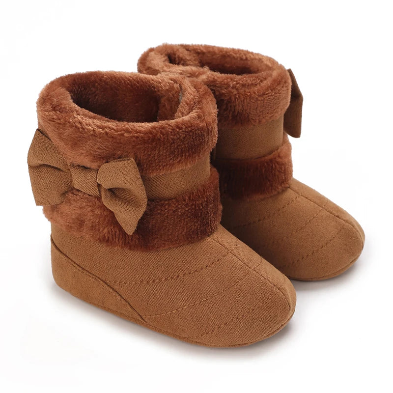 Cute Bowknot Boots for Baby Girls