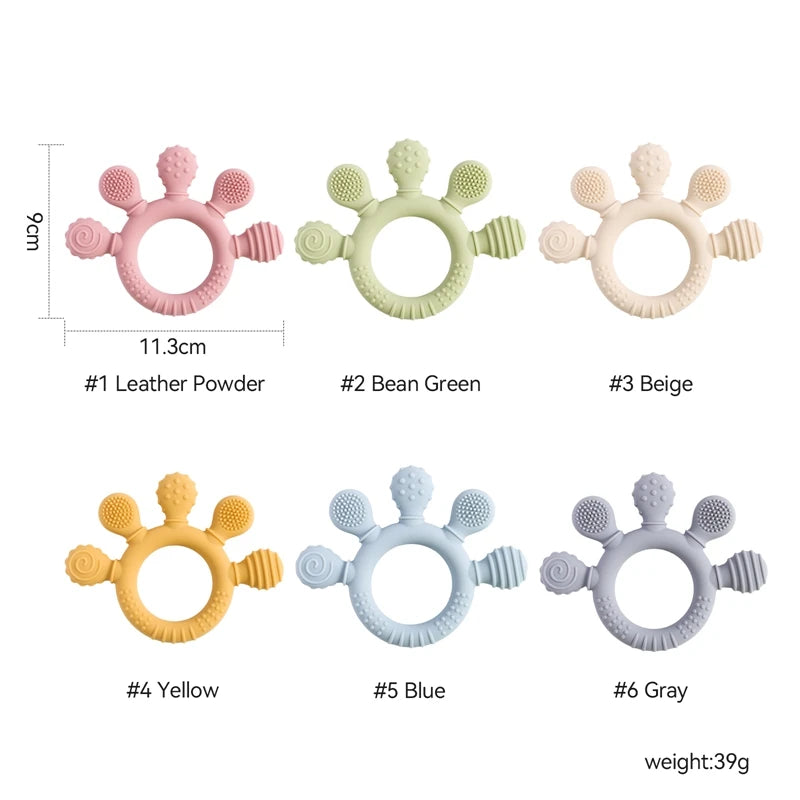 Ani Sooth Silicone Teether Ring