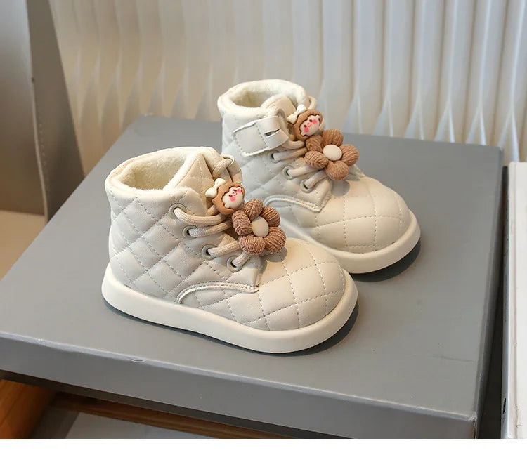 2025 Girls' Fashion Leather Boots