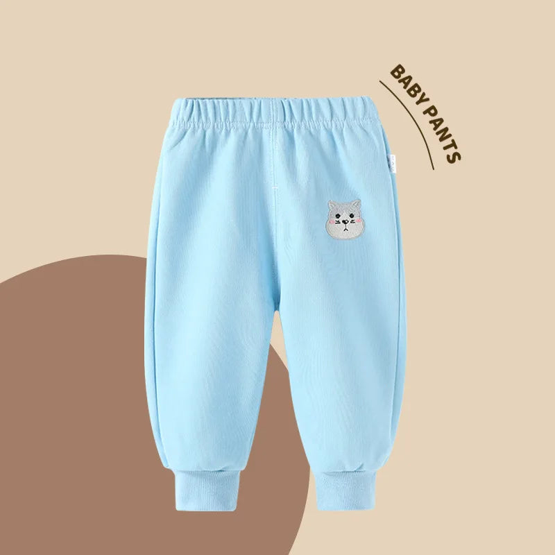 Autumn Baby Girl Cartoon Jogger Pants