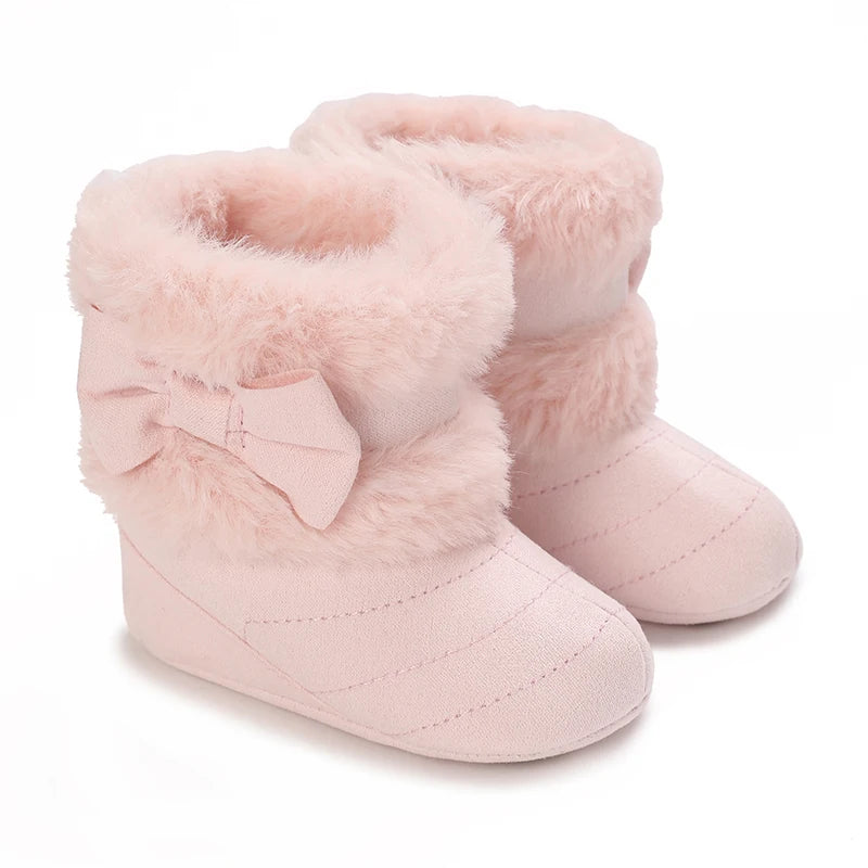 Cute Bowknot Boots for Baby Girls