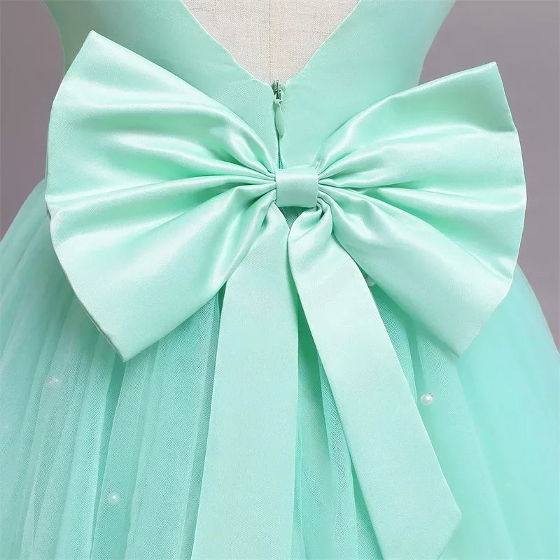 Elegant Beaded Princess Dress