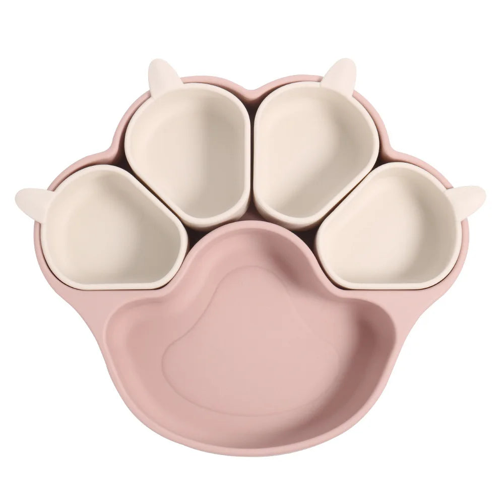 Paw Plate Cat Claw Suction Dish